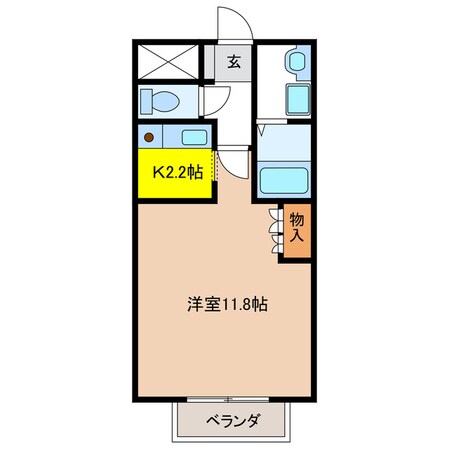 アイリスガーデンの物件間取画像